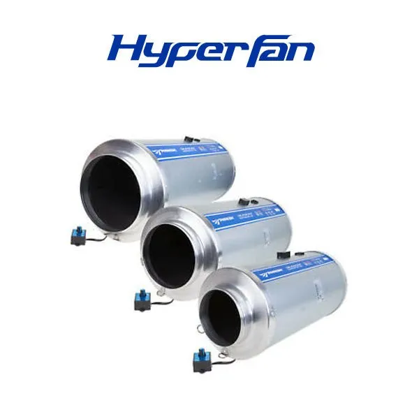 10 Inch Silenced Hyper Fan   250mm X 1000mm Phresh Carbon Filter Set