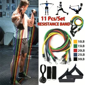 11-Piece Resistance Band Set