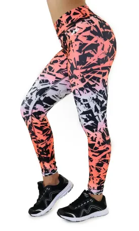 9067 Maripily Women Activewear Print Legging