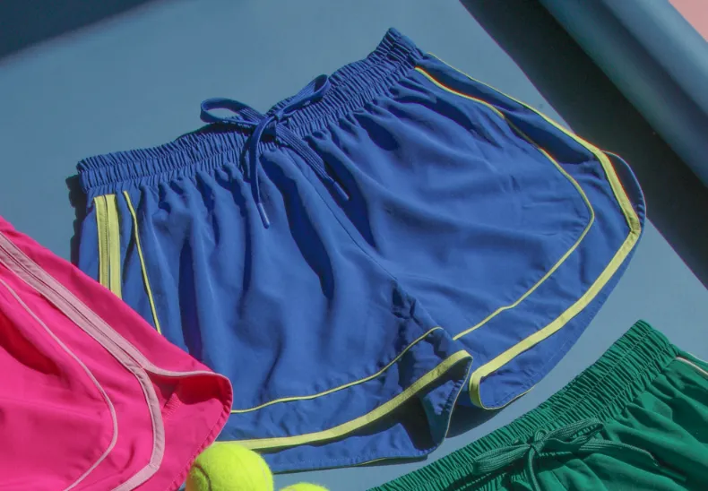 Annie Active Shorts-Blue