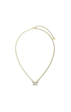 Bianca Butterfly Short Pendant Necklace