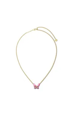 Bianca Butterfly Short Pendant Necklace