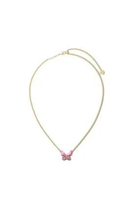 Bianca Butterfly Short Pendant Necklace