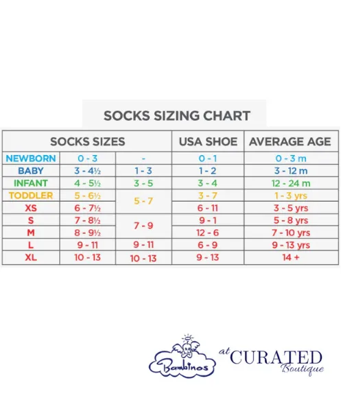 Bubble Bootie Turn Cuff Socks