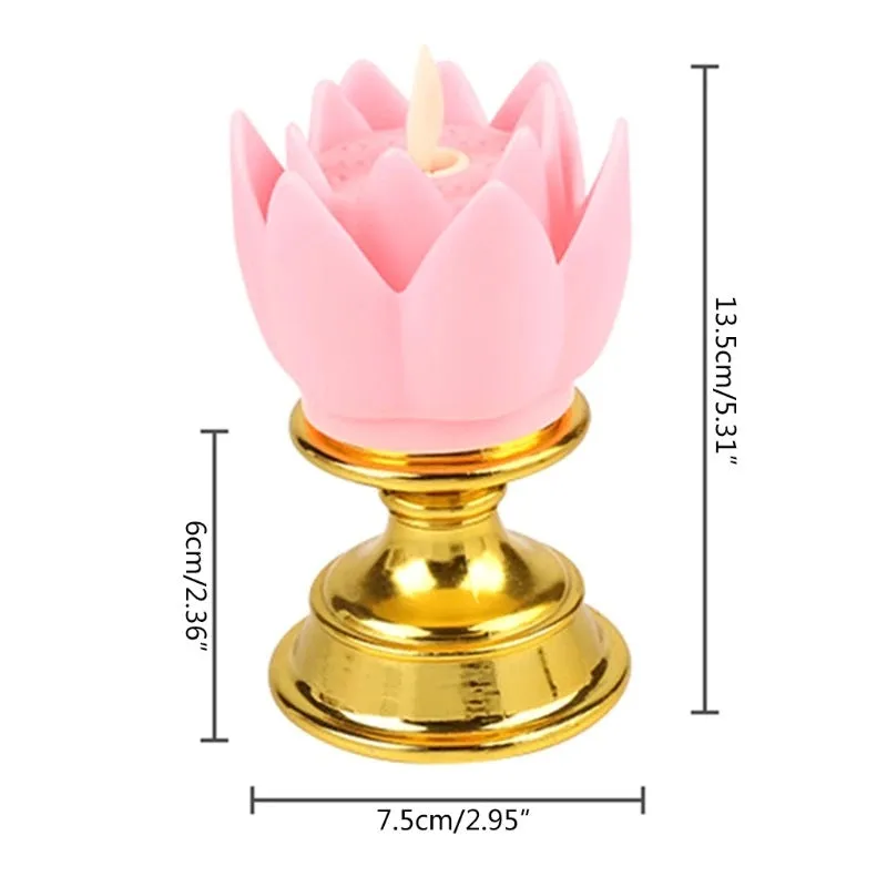 Colorful Electric Lotus LED Light
