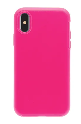 DUAL LAYER PROTECTIVE CASE - IPHONE X (PINK)