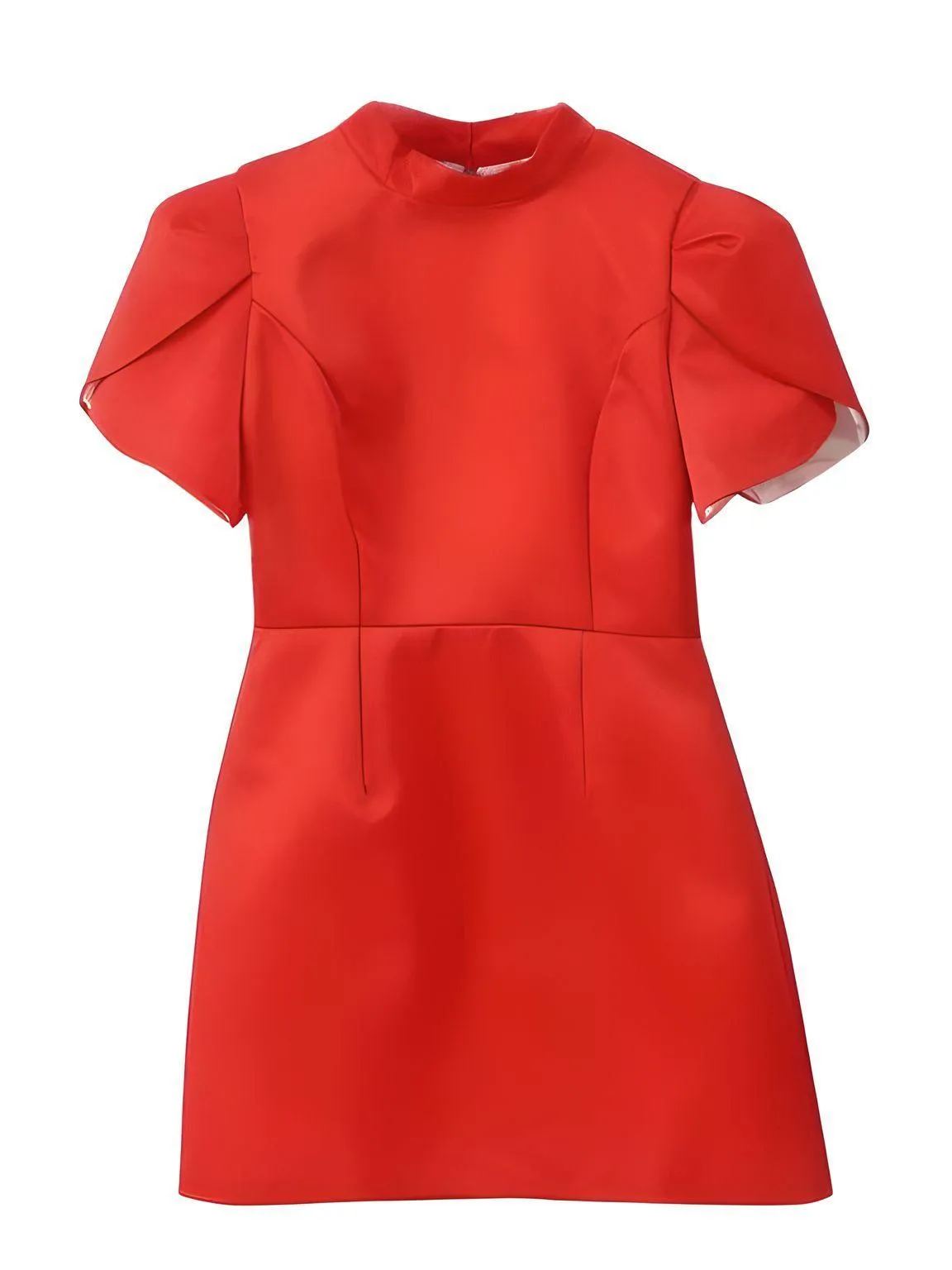 Elegant Hollow Out Red Mini Dress With Fashion Bow - Now In White Too!