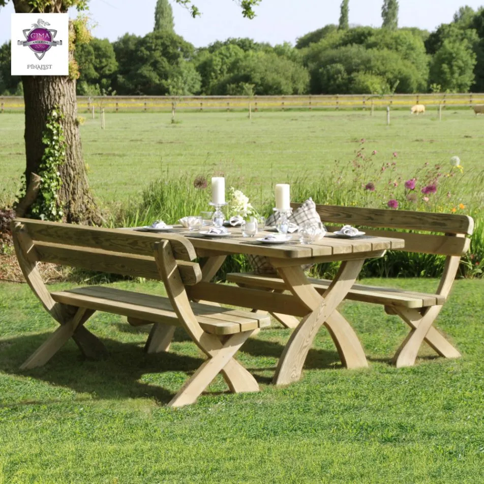 Harriet 6 Seater Dining Set | Garden Dining Set