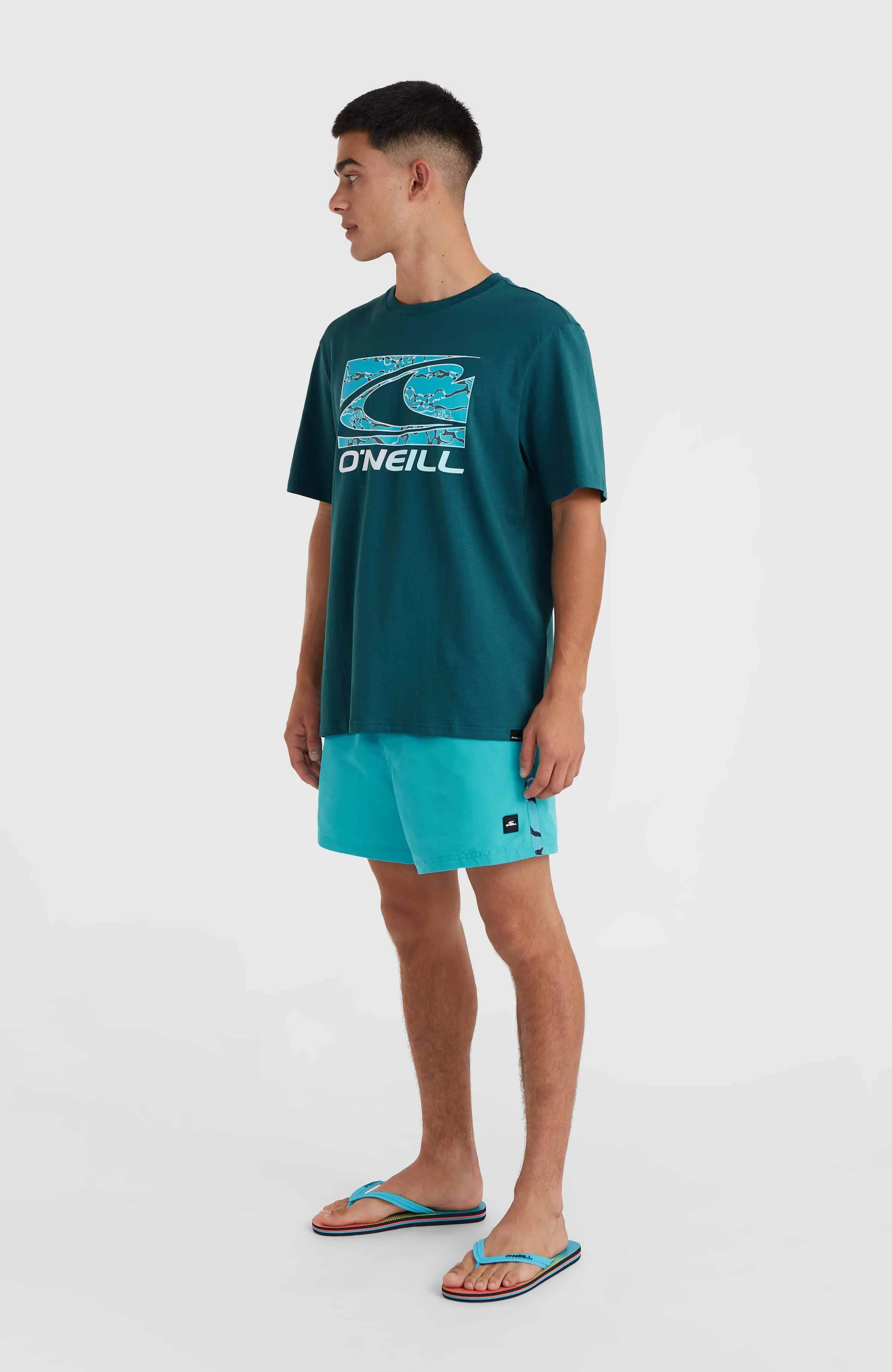 Jack O'Neill Vert 14'' Swim Shorts | Neon Blue