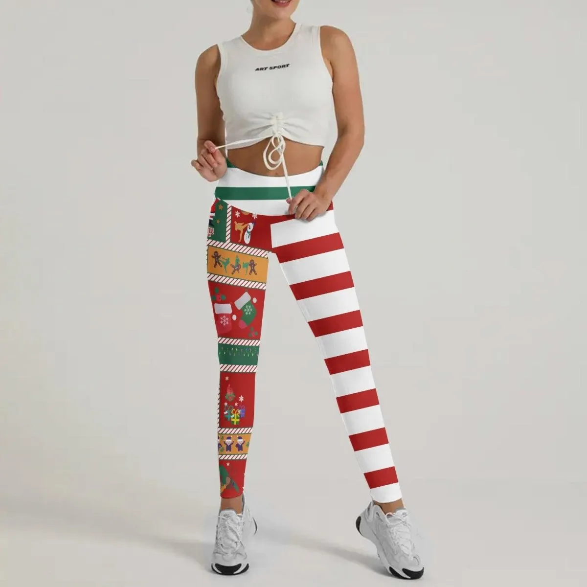 Jiu Jitsu Christmas Leggings