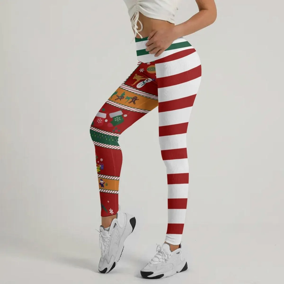 Jiu Jitsu Christmas Leggings