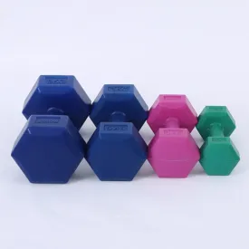Ladies Gym Aerobics Filling Sand Hexagon Dumbbell