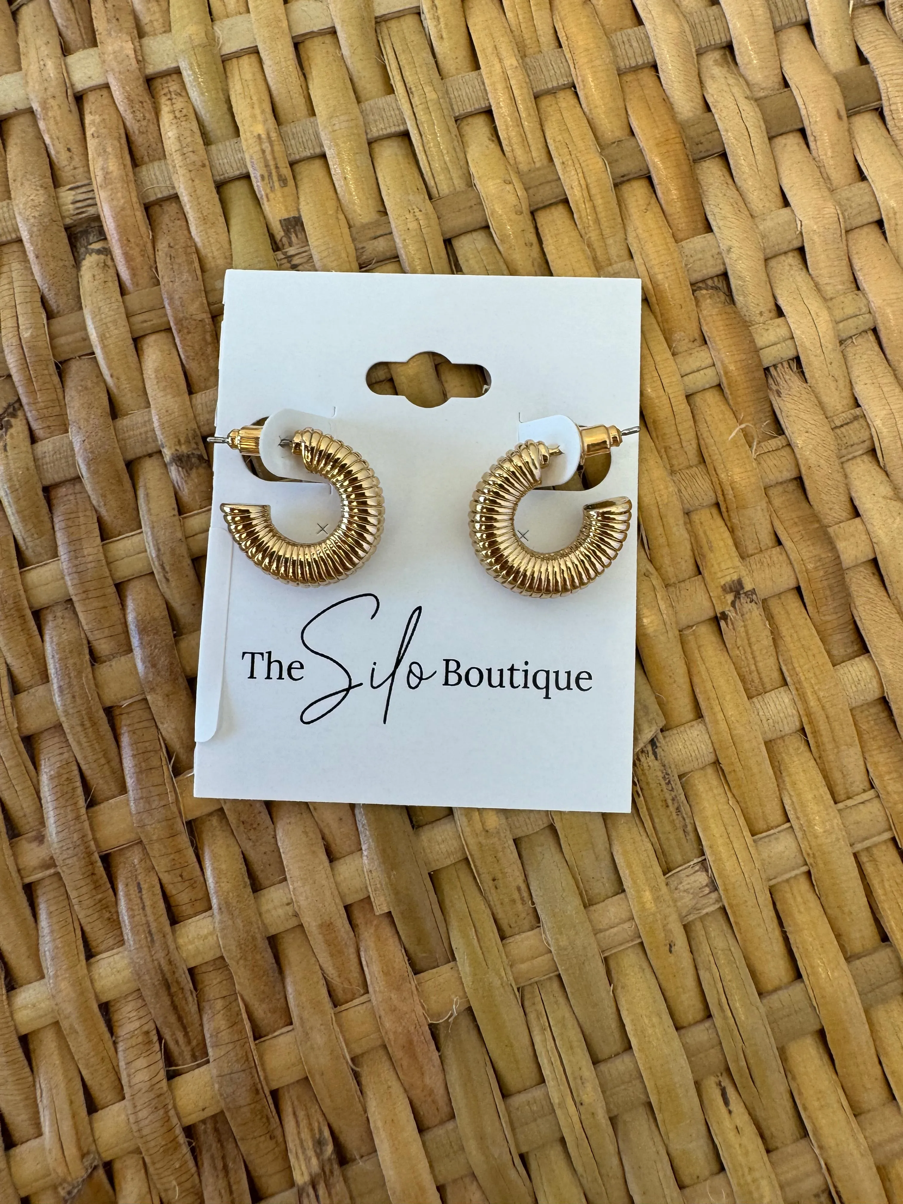 Mini Coil Hoop Earrings