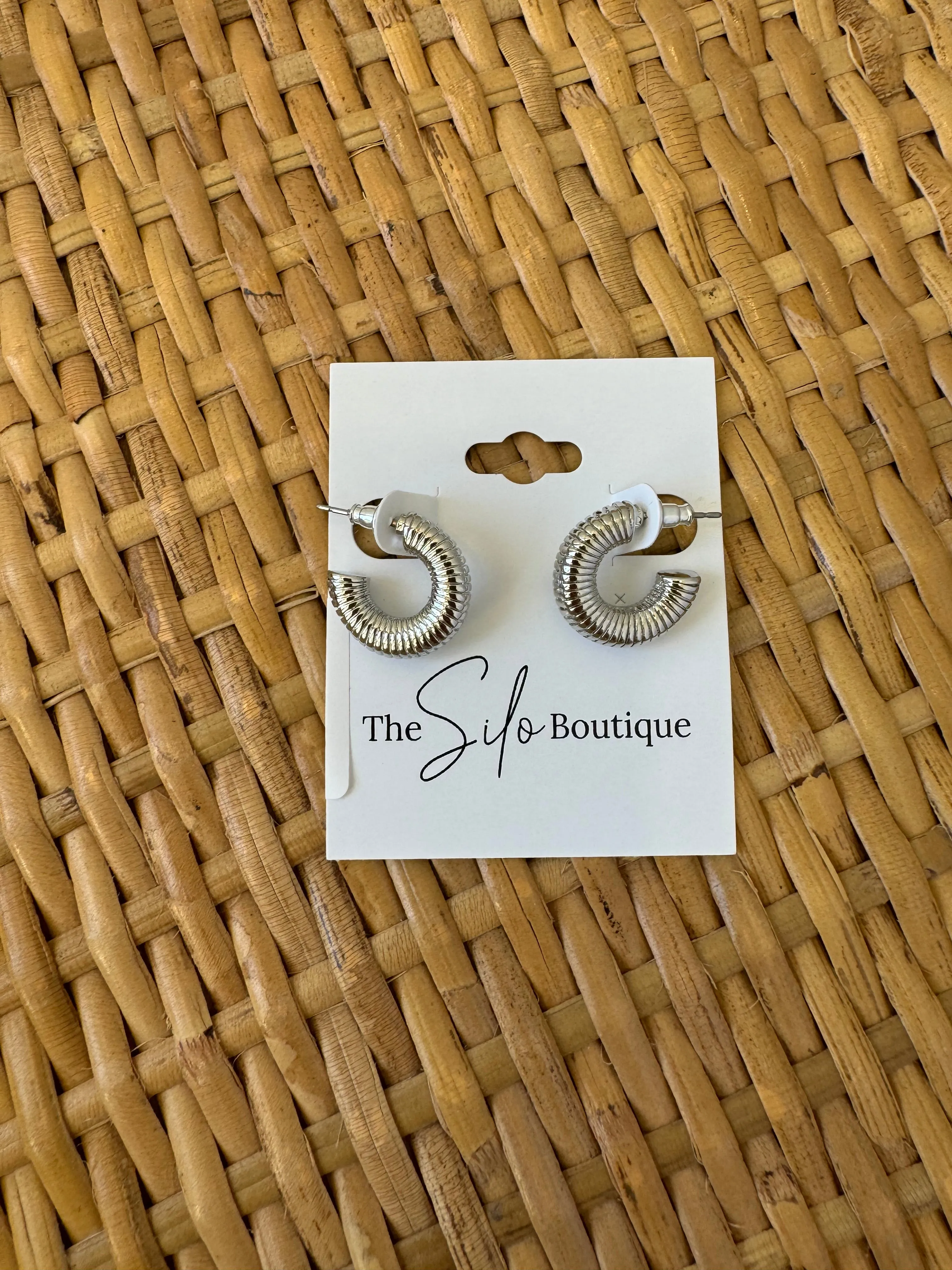 Mini Coil Hoop Earrings