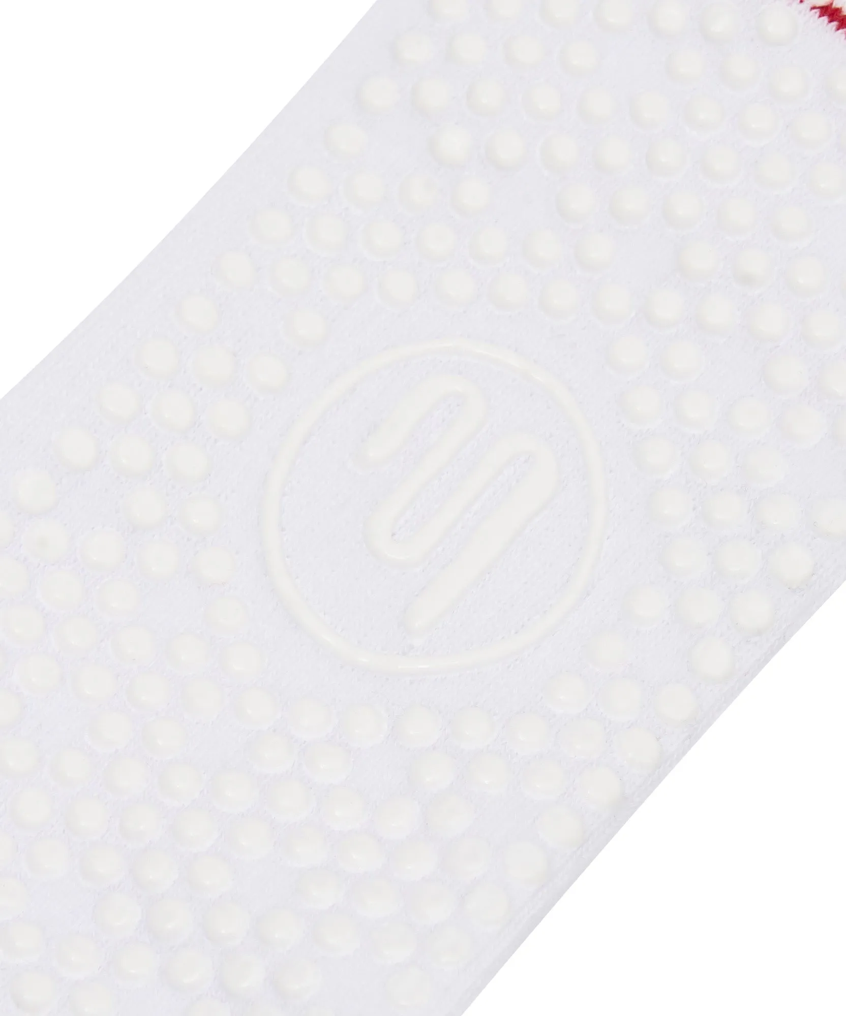 MoveActive - Crew Non Slip Grip Socks - Polo Stripe White