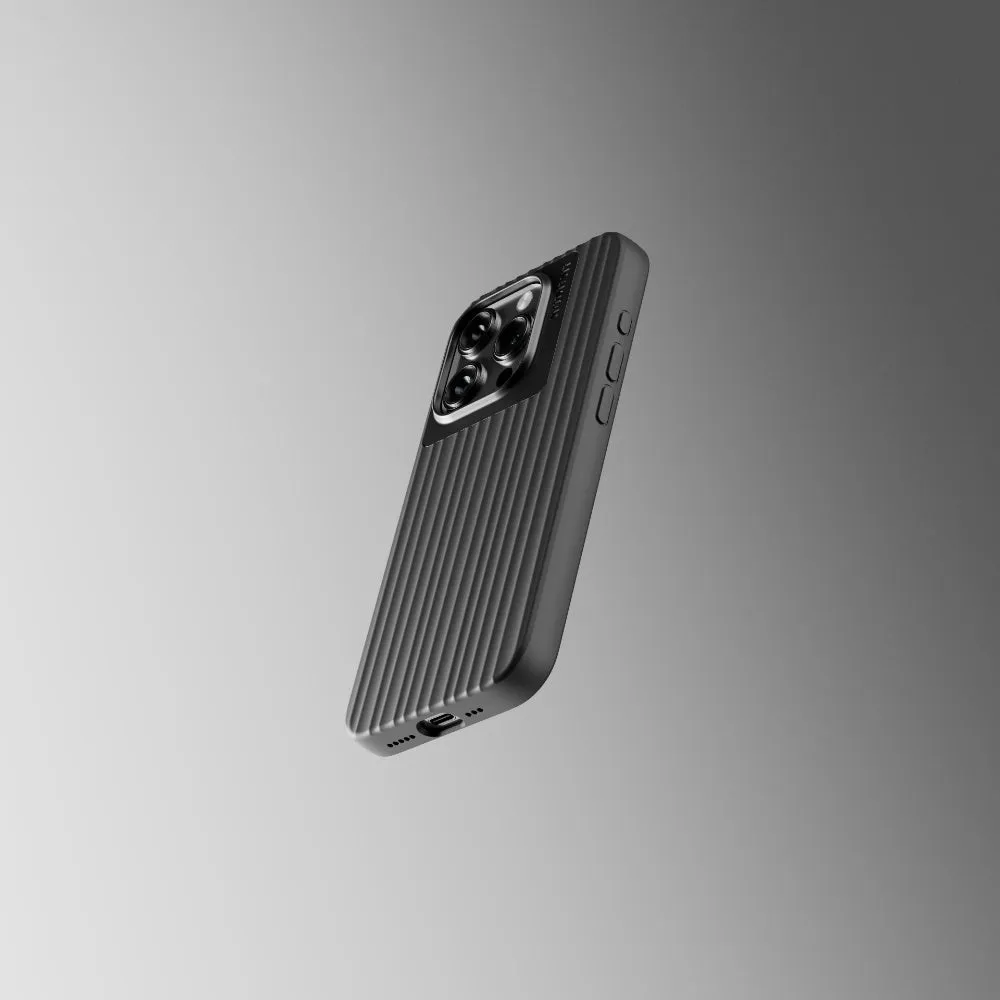 NUDIENT iPhone 15 Pro Max - Bold Case Charcoal - Black