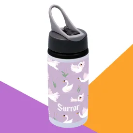 Personalised Sipper Bottle-Sea Swans