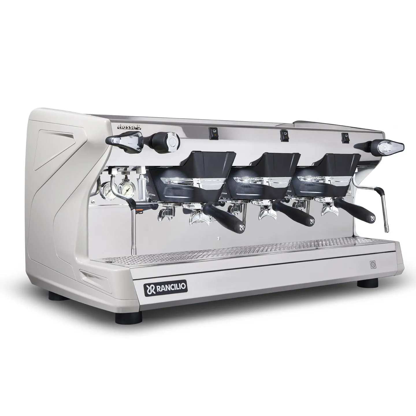 Rancilio Classe 5 S 3 Group Semi-Automatic Espresso Machine - Ice White