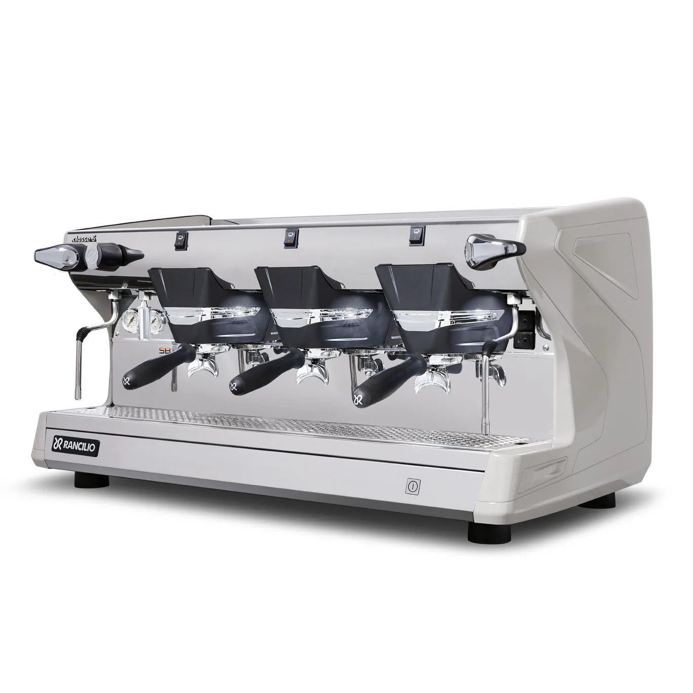 Rancilio Classe 5 S 3 Group Semi-Automatic Espresso Machine - Ice White