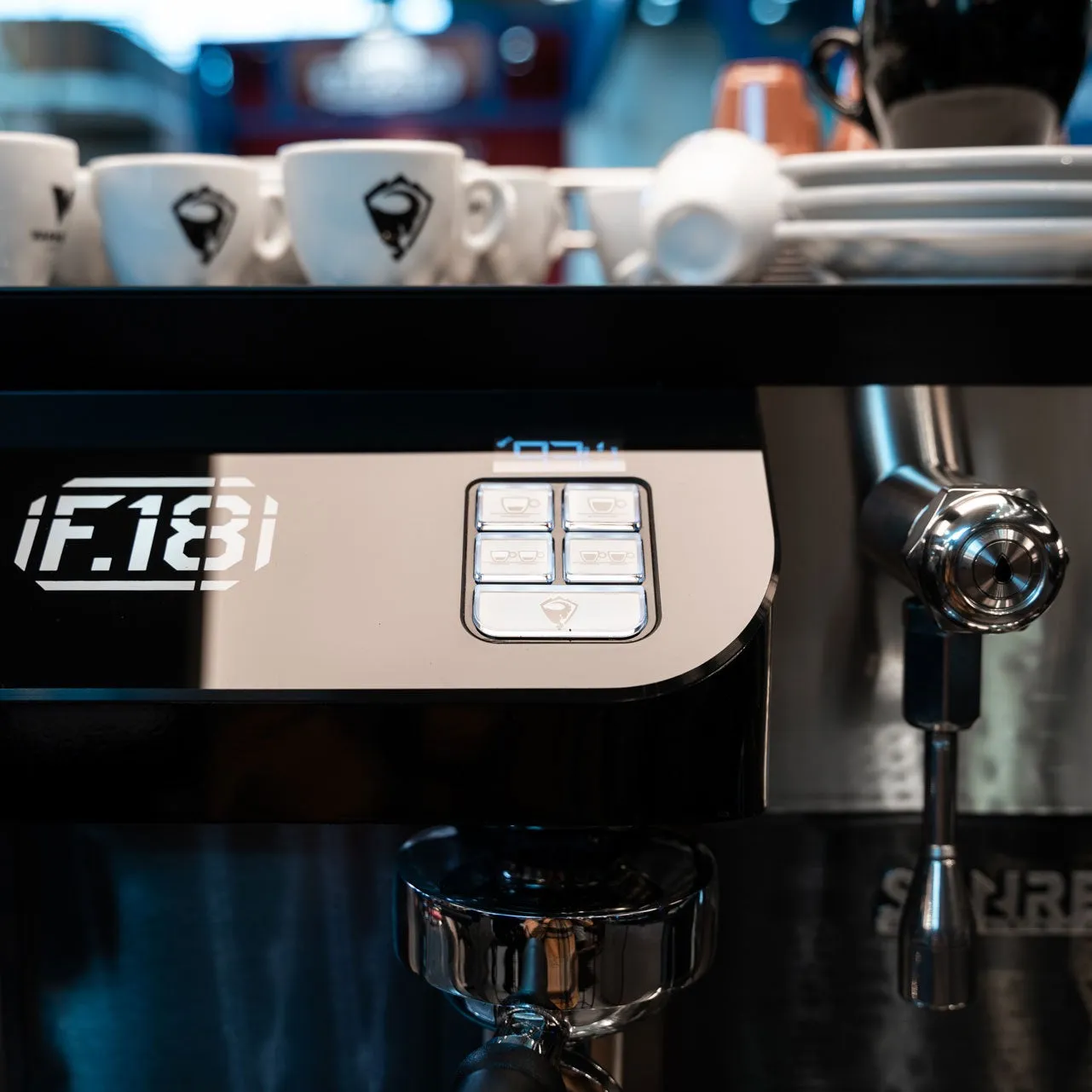 Sanremo F18 2 Group Volumetric Espresso Machine - White
