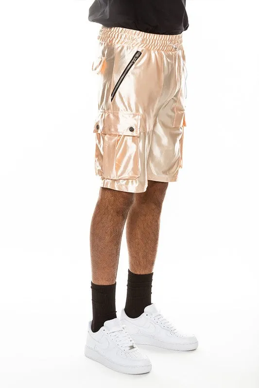 TEEK - Mens Satin Street Cargo Shorts