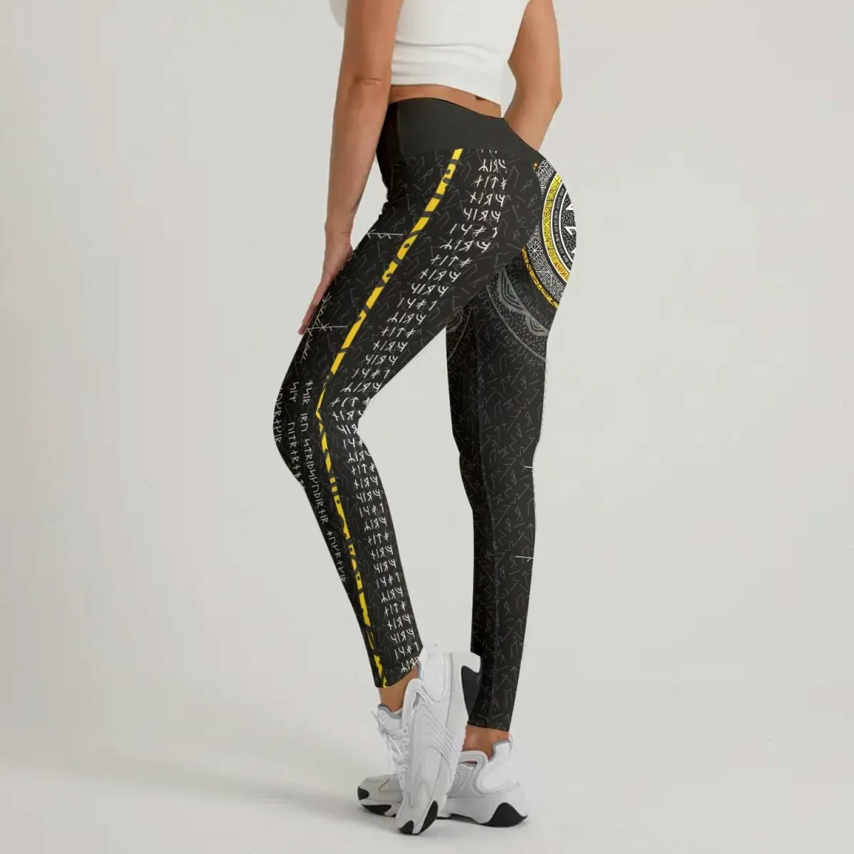 Viking Norse Rune Leggings
