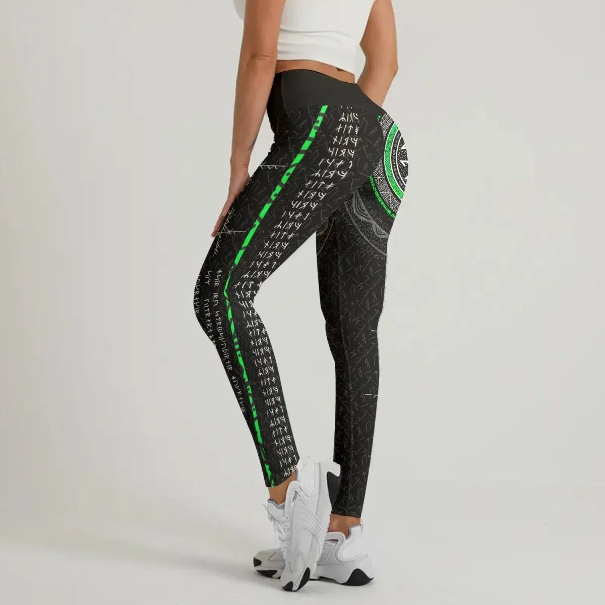 Viking Norse Rune Leggings