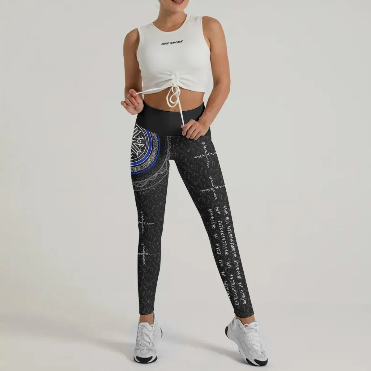 Viking Norse Rune Leggings