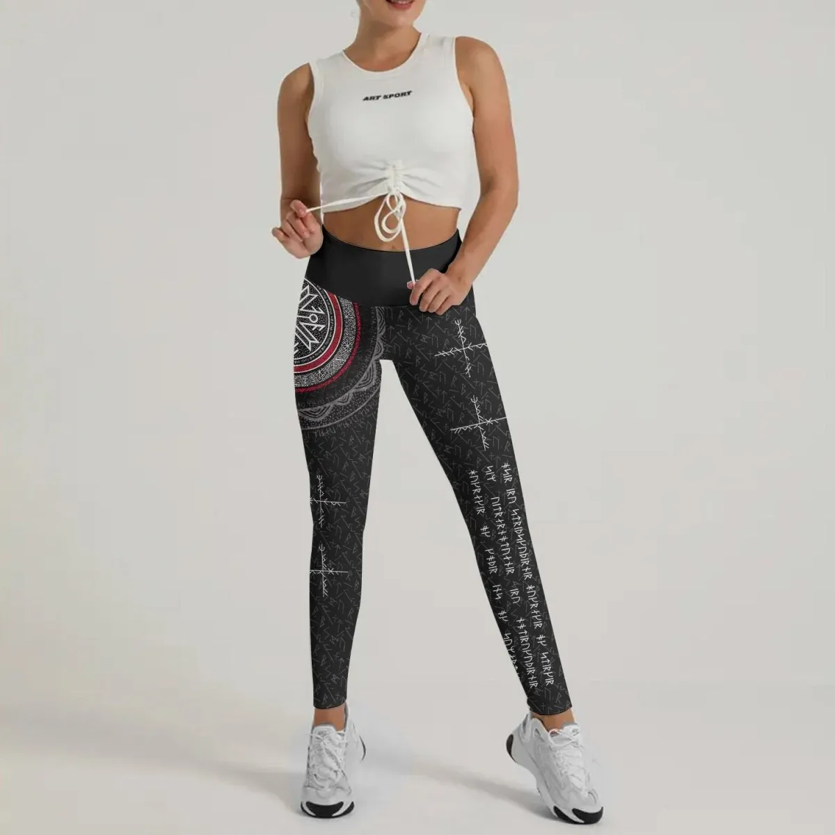 Viking Norse Rune Leggings