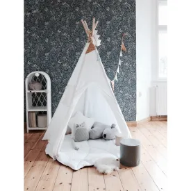 “White” Linen Teepee Tent